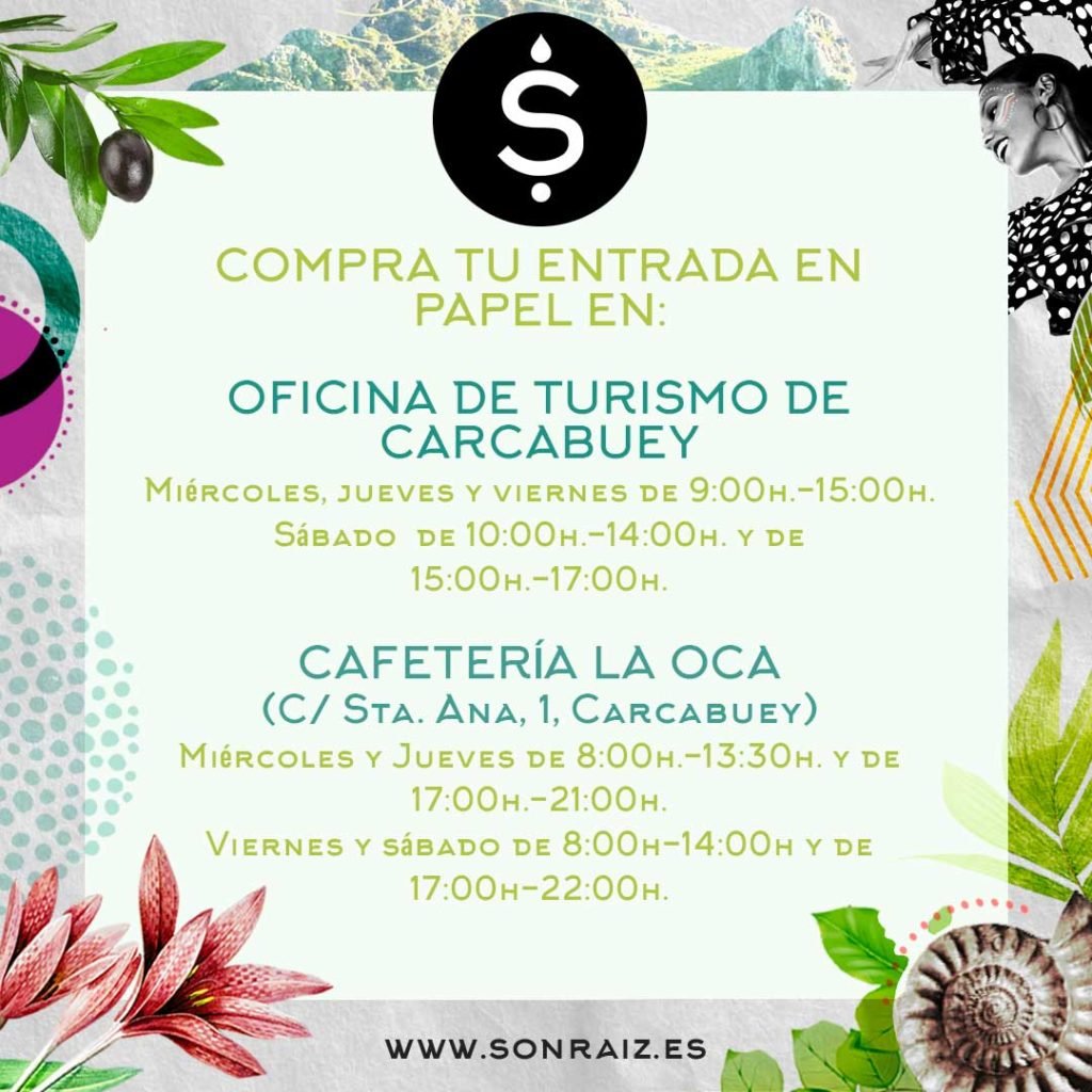 venta de entradas para sonraiz festival en carcabuey córdoba